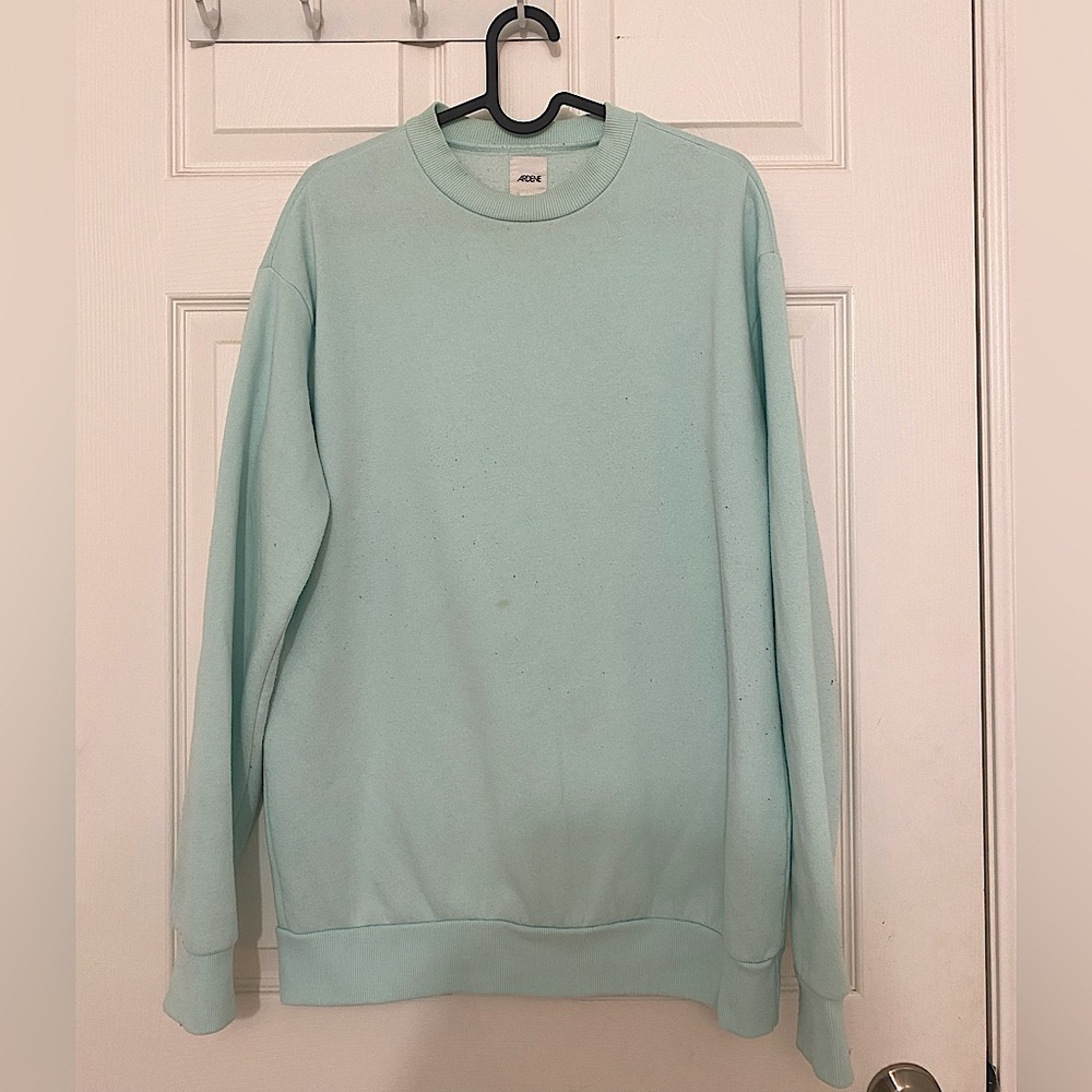 Pastel Blue Oversized Sweatshirt